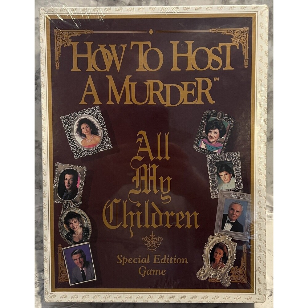 How to Host a Murder - All My Children Special Edition Game - 045748100889 * NEW